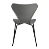 Купить Комплект из 2-х стульев Seven Style серый с чёрными ножками в интернет-магазине КупиКресла.ру