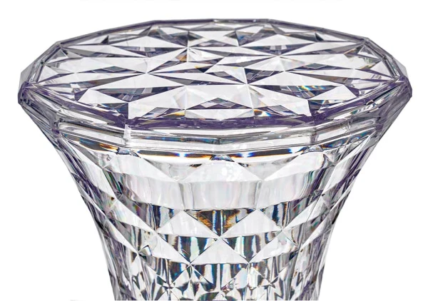 Купить Стул-пуф Stone прозрачный по низкой цене