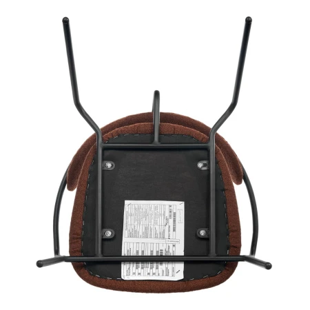 Купить Стул Ant букле терракотовый по низкой цене