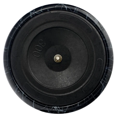 Купить Кофейный столик Angel 40x55см, чёрный мрамор, металл по низкой цене