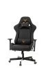 Кресла для геймеров - Кресло игровое Knight ARMOR черный ромбик эко.кожа с подголов. крестов. металл
