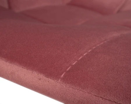 Офисные кресла - Офисное кресло для персонала DOBRIN MONTY GOLD, розовый велюр (MJ9-32)