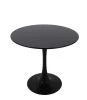 Купить Стол Tulip диам.100см, черный по низкой цене