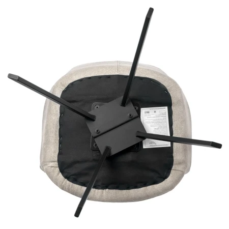 Купить Комплект из 2-х стульев Grant латте шенилл на поворотном механизме в интернет-магазине КупиКресла.ру