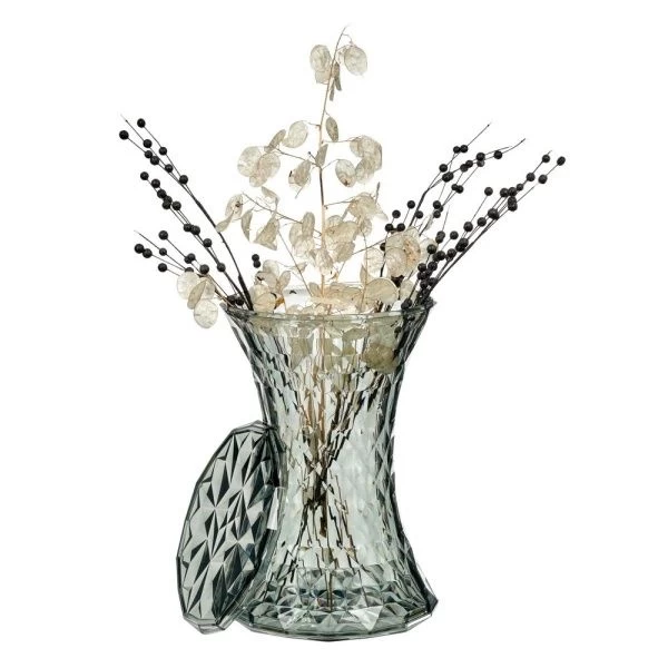 Купить Стул-пуф Stone прозрачный синий по низкой цене