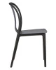 Купить Набор 4 шт Стул обеденный DOBRIN ADAM, черный/серо-голубой в интернет-магазине КупиКресла.ру