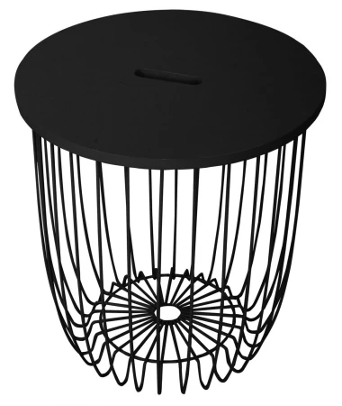 Кофейный столик Easy, чёрный большой