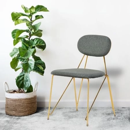 Купить Стул Alice тёмно-серый по низкой цене