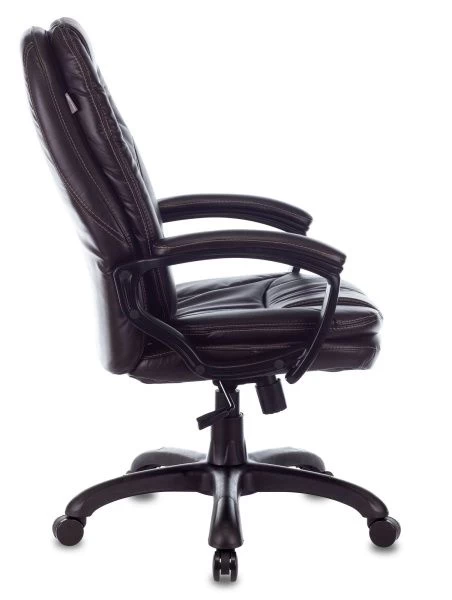 Кресло руководителя Бюрократ CH-868N темно-коричневый NE-15 эко.кожа крестовина пластик | Купить в КупиКресла.ру