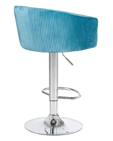 Купить Стул барный DOBRIN DARCY, морской волны велюр (1922-7) по выгодной цене для кафе, ресторанов и кухни