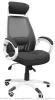 Кресло руководителя 109BL черный пластик/черная сетка