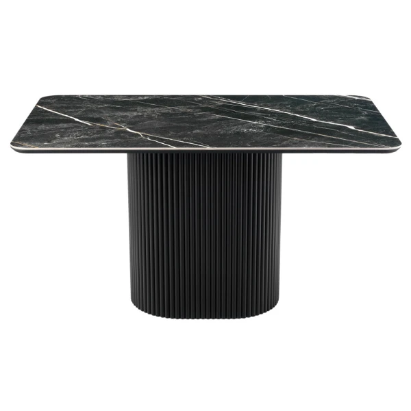 Купить Стол Festa 140x85x77см, керамогранит Wacom мрамор по низкой цене