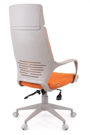 Кресло Everprof Trio Grey TM Ткань Оранжевый