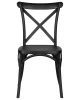 Купить Набор 2 шт Стул обеденный DOBRIN ZILAN, цвет чёрный (B-03) в интернет-магазине КупиКресла.ру
