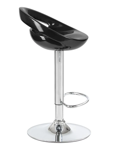 Стул барный DOBRIN DISCO, чёрный для кафе, ресторанов и кухни