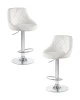 Набор 2 шт Стул барный DOBRIN LOGAN, белый