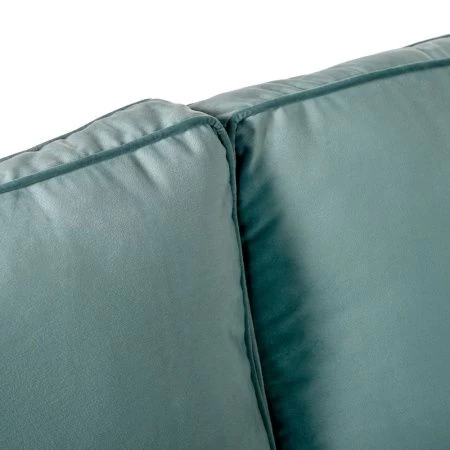 Купить Диван Scott трехместный серо-голубой по низкой цене