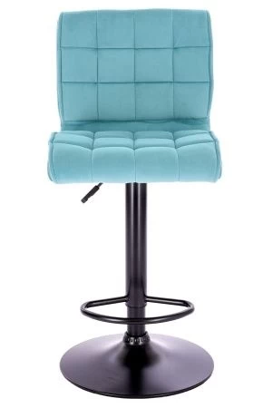 Купить Барный стул Everprof Richy Ткань Бирюзовый по выгодной цене для кафе, ресторанов и кухни