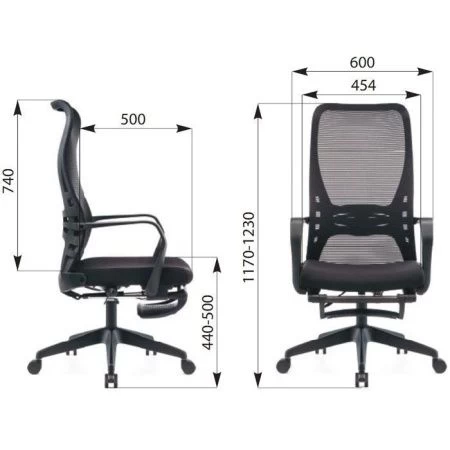 Кресло реклайнер Viking-51 (Викинг 51) черный