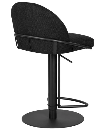 Купить Стул барный DOBRIN OLIVER, черная ткань (SLR-10) по выгодной цене для кафе, ресторанов и кухни