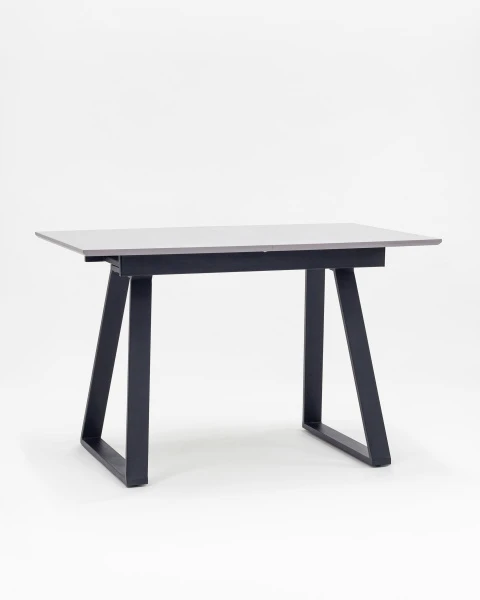 Купить Стол обеденный Детройт раскладной 120-160*80 серый по низкой цене