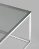 Купить Журнальный стол 120*60 ТАУН серебро по низкой цене