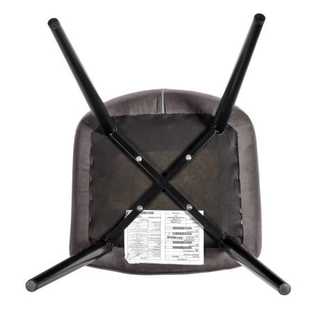 Купить Стул Frida тёмно-серый велюр в интернет-магазине КупиКресла.ру