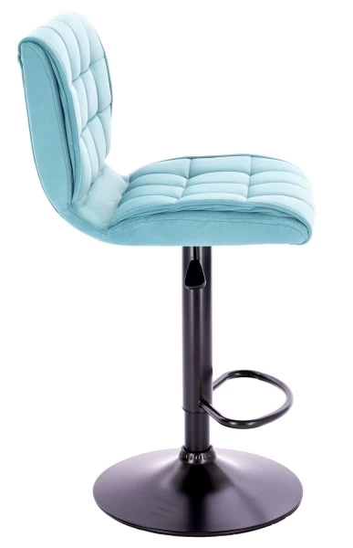 Барный стул Everprof Richy Ткань Бирюзовый для кафе, ресторанов и кухни