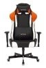 Кресла для геймеров - Кресло игровое Zombie VIKING TANK черный/оранжевый/белый искусственная кожа с подголов. крестовина металл