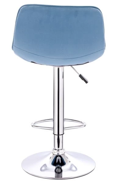 Барный стул Everprof Cooper Ткань Голубой для кафе, ресторанов и кухни