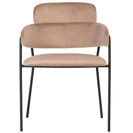Купить Стул Napoli латте с черными ножками по низкой цене