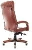 Кресла руководителя - Кресло руководителя Бюрократ T-9928WALNUT светло-коричневый Leather Eichel кожа крестов. металл/дерево