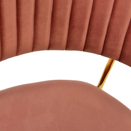 Купить Комплект из 2-х стульев Turin пудровый с золотыми ножками в интернет-магазине КупиКресла.ру