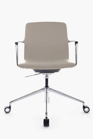 Офисные кресла - Кресло Plaza-M FK004-B12 Светло-серый