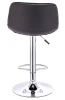 Купить Барный стул Everprof Cooper Экокожа Черный по выгодной цене для кафе, ресторанов и кухни