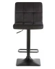Купить Стул барный DOBRIN DOMINIC, черный велюр (MJ9-101) по выгодной цене для кафе, ресторанов и кухни