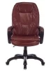 Кресла руководителя - Кресло руководителя Бюрократ CH-868N коричневый Boroko-37 эко.кожа крестовина пластик