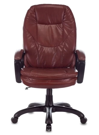 Кресла руководителя - Кресло руководителя Бюрократ CH-868N коричневый Boroko-37 эко.кожа крестовина пластик