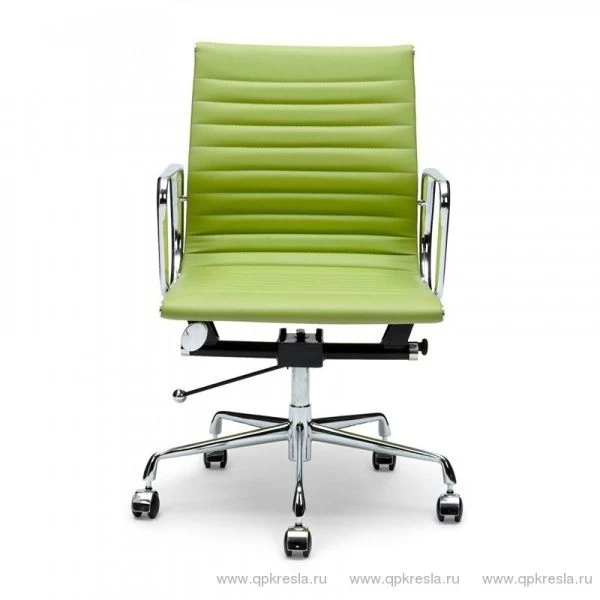 Кресло Eames (Эймс) Ribbed салатовое