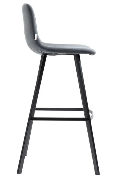 Барный стул Everprof Signal Ткань Темно-серый для кафе, ресторанов и кухни