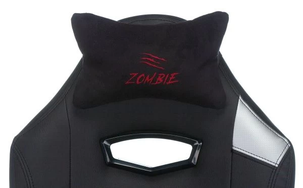 Кресло игровое Zombie HERO CYBERZONE черный/желтый искусственная кожа с подголов. крестовина пластик