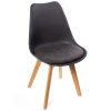 Купить Комплект из 4-х стульев Eames Bon чёрный в интернет-магазине КупиКресла.ру