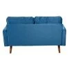 Купить Диван Scott двухместный синий по низкой цене