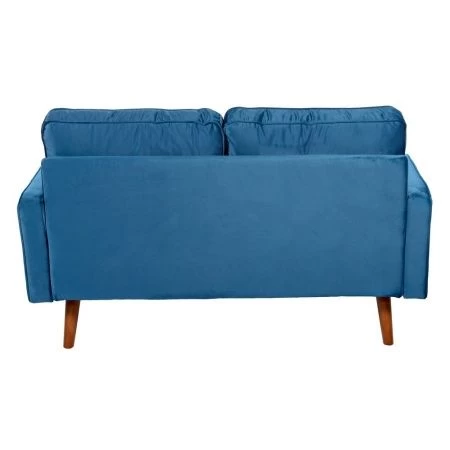 Купить Диван Scott двухместный синий по низкой цене