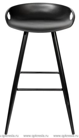 Барный стул ФЛЭШ Пластик Черный