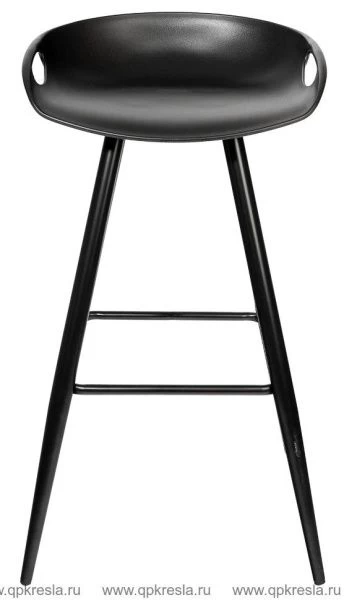Барный стул ФЛЭШ Пластик Черный