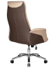 Кресла руководителя - Офисное кресло для руководителей DOBRIN LEONARD, коричнево-бежевый