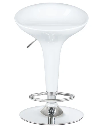 Купить Стул барный DOBRIN BOMBA, белый по выгодной цене для кафе, ресторанов и кухни