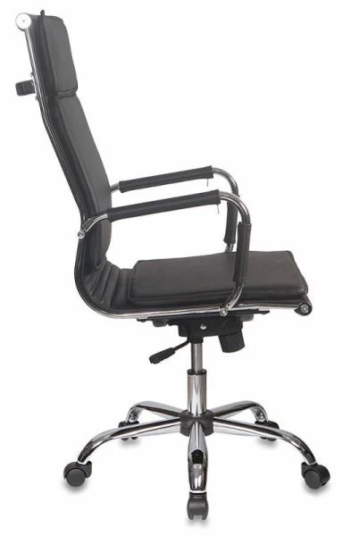 Кресло руководителя Бюрократ Ch-993 черный эко.кожа крестовина металл хром | Купить в КупиКресла.ру