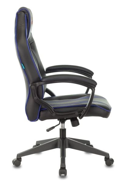 Кресло игровое Zombie A3 черный/синий искусственная кожа крестовина пластик | Купить в КупиКресла.ру